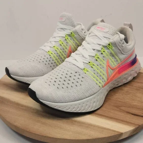 Nike Wmns React Infinity Run 2 'White Gradient' Size 8.5 - Picture 6 of 12